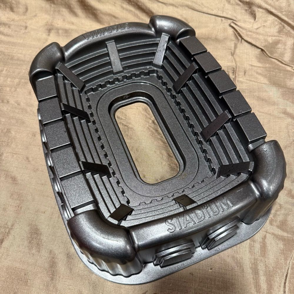 Nordic Ware stadium Black Baking Mold